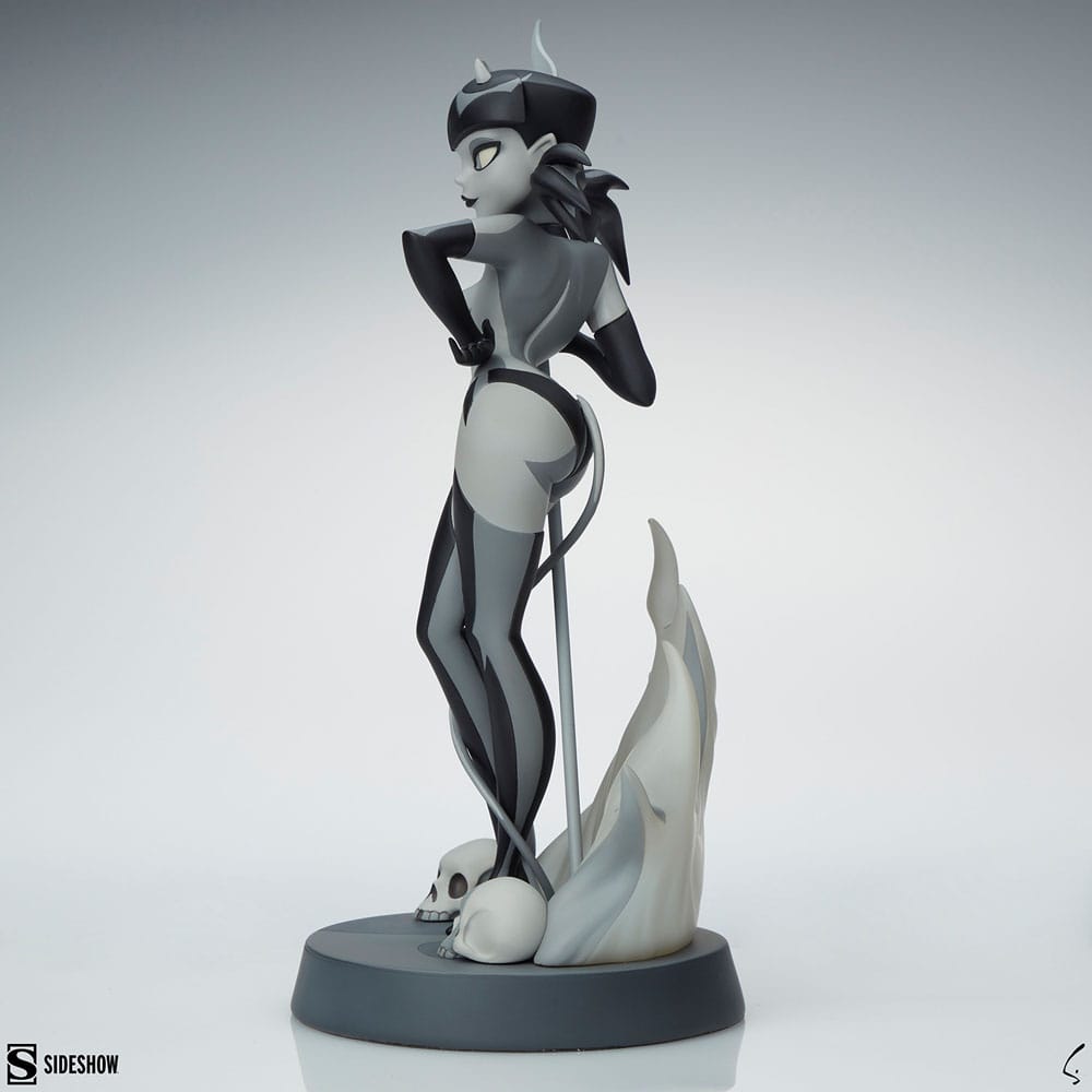 Original Artist Series statuette Devil Girl (Black and White Variant) 30 cm
