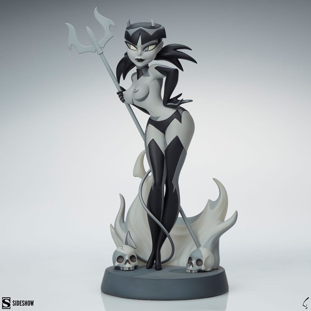 Original Artist Series statuette Devil Girl (Black and White Variant) 30 cm