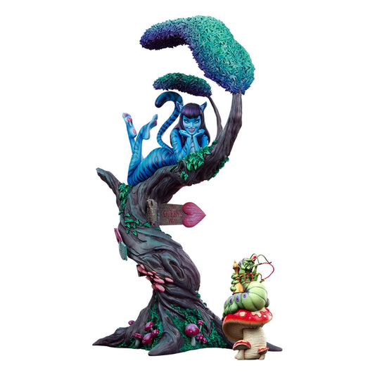 Fairytale Fantasies Collection statuette Lady Cheshire Cat (Deluxe Edition) 63 cm