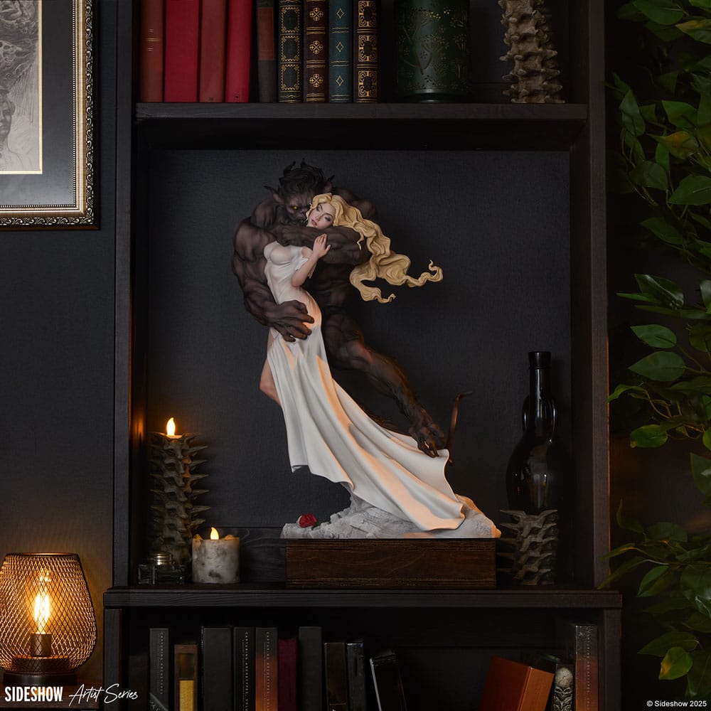 Original Artist Series statuette Beauty and the Beast by Maria Panfilova 46 cm