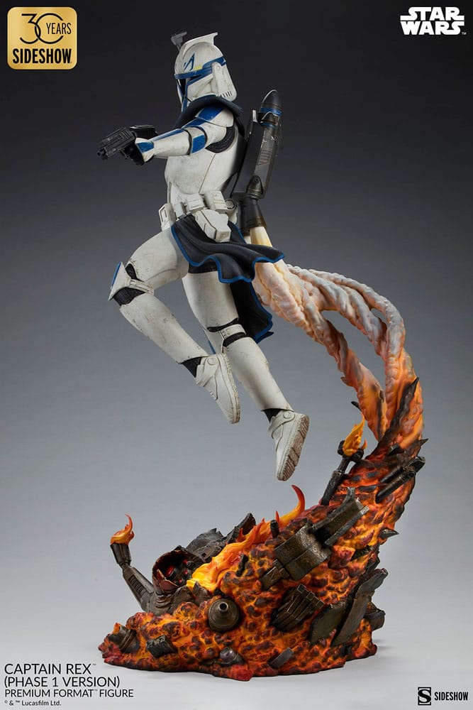 Star Wars statuette Premium Format Captain Rex (Phase 1 Version) Sideshow Exclusive 68 cm