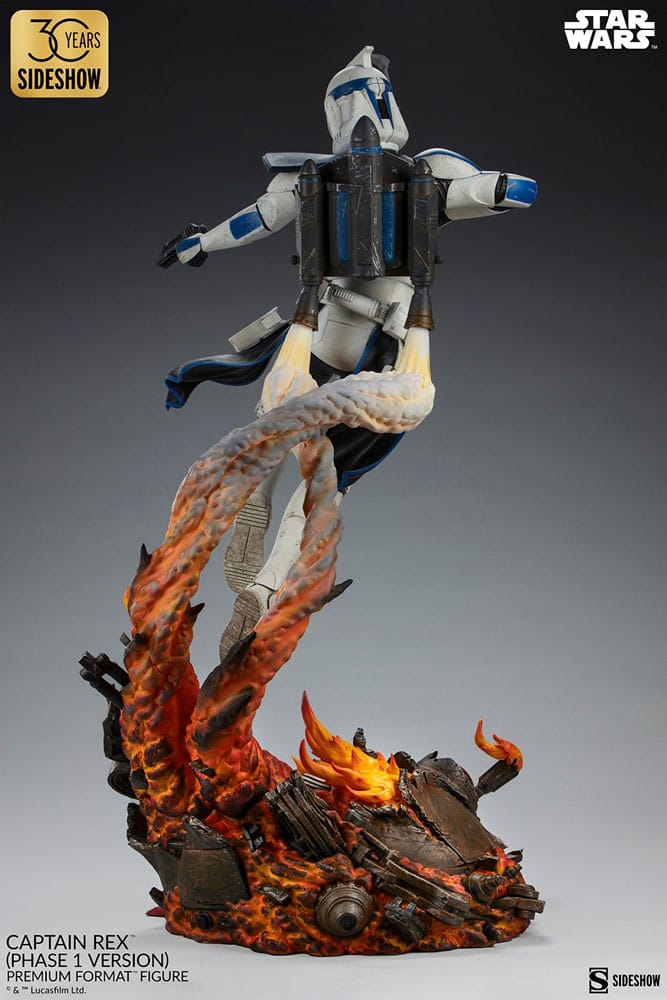 Star Wars statuette Premium Format Captain Rex (Phase 1 Version) Sideshow Exclusive 68 cm