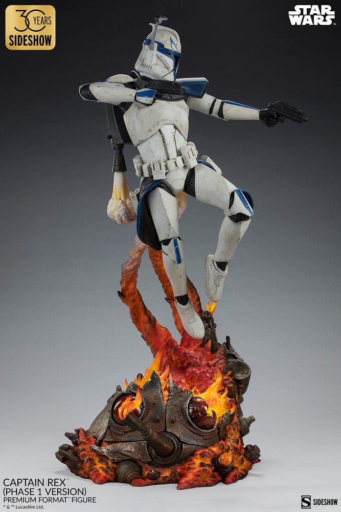 Star Wars statuette Premium Format Captain Rex (Phase 1 Version) Sideshow Exclusive 68 cm