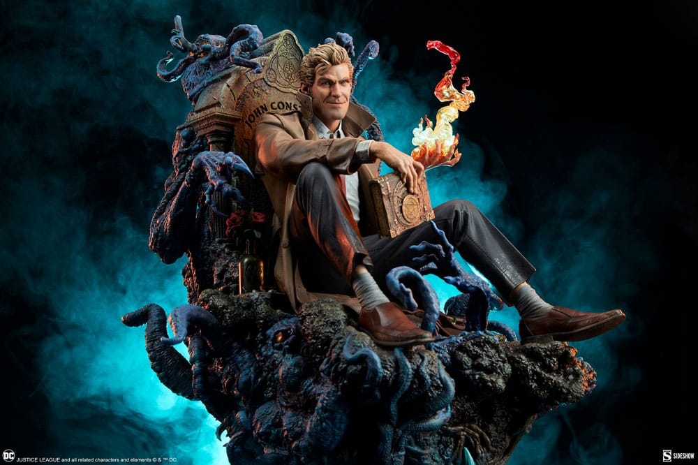 DC Comics statuette Premium Format John Constantine: Just Another Exorcism Hangover 53 cm