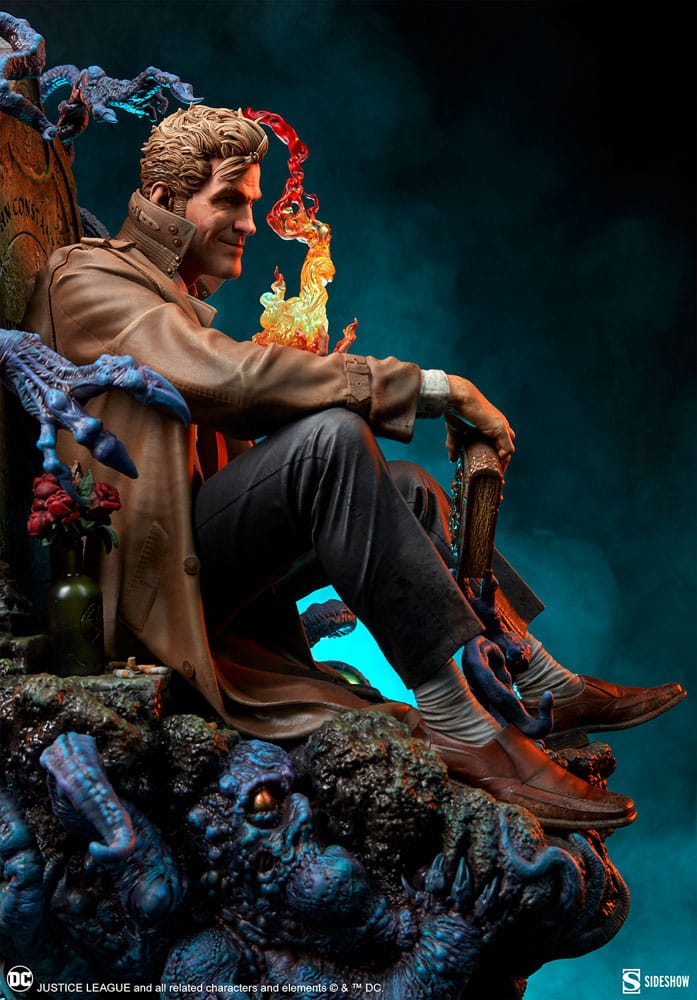 DC Comics statuette Premium Format John Constantine: Just Another Exorcism Hangover 53 cm