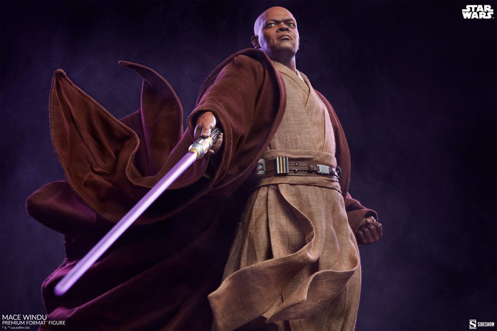 Star Wars Episode III statuette Premium Format Mace Windu 53 cm