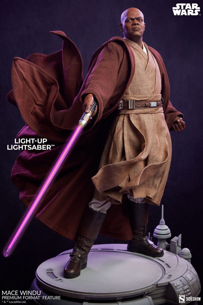 Star Wars Episode III statuette Premium Format Mace Windu 53 cm