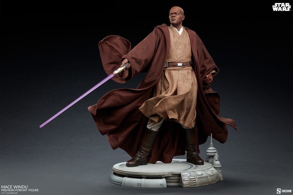Star Wars Episode III statuette Premium Format Mace Windu 53 cm
