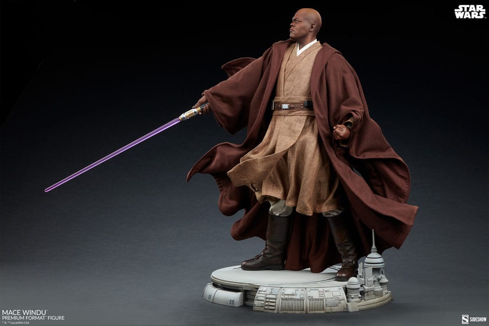 Star Wars Episode III statuette Premium Format Mace Windu 53 cm