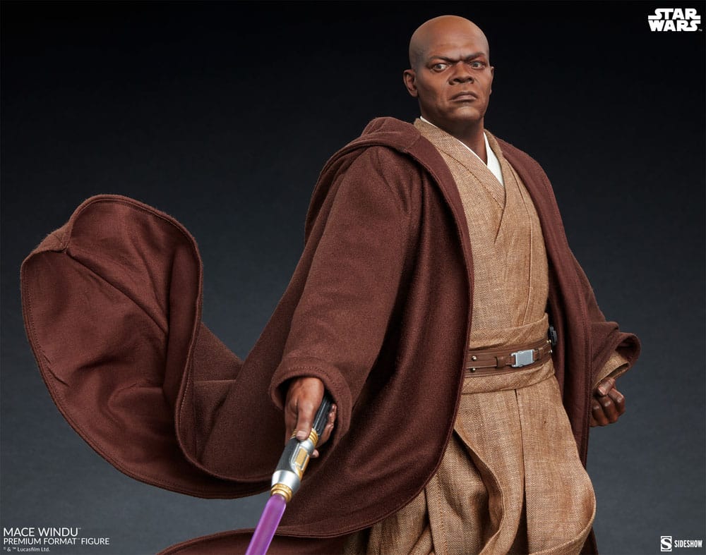 Star Wars Episode III statuette Premium Format Mace Windu 53 cm