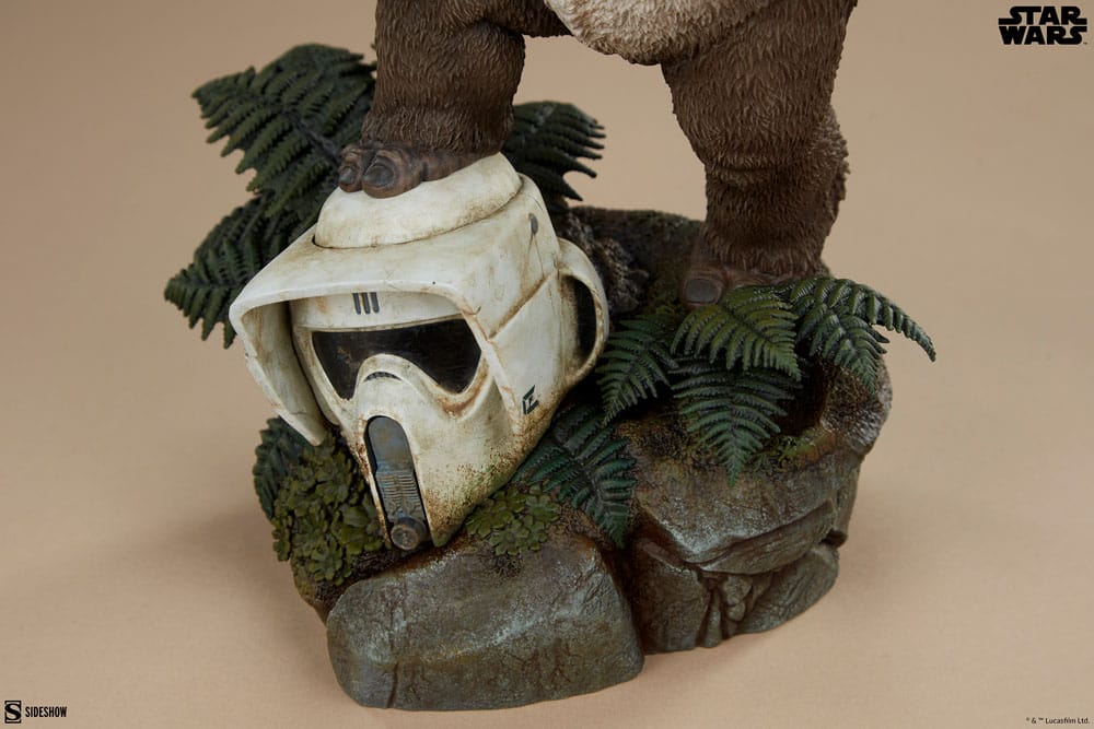Star Wars, épisode VI : Le Retour du Jedi statuette Premium Format Wicket 46 cm