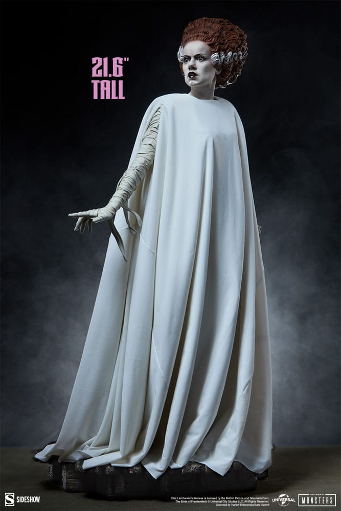 La Fiancée de Frankenstein statuette Premium Format Mixed Media The Bride of Frankenstein (Fabric Costume) 55 cm