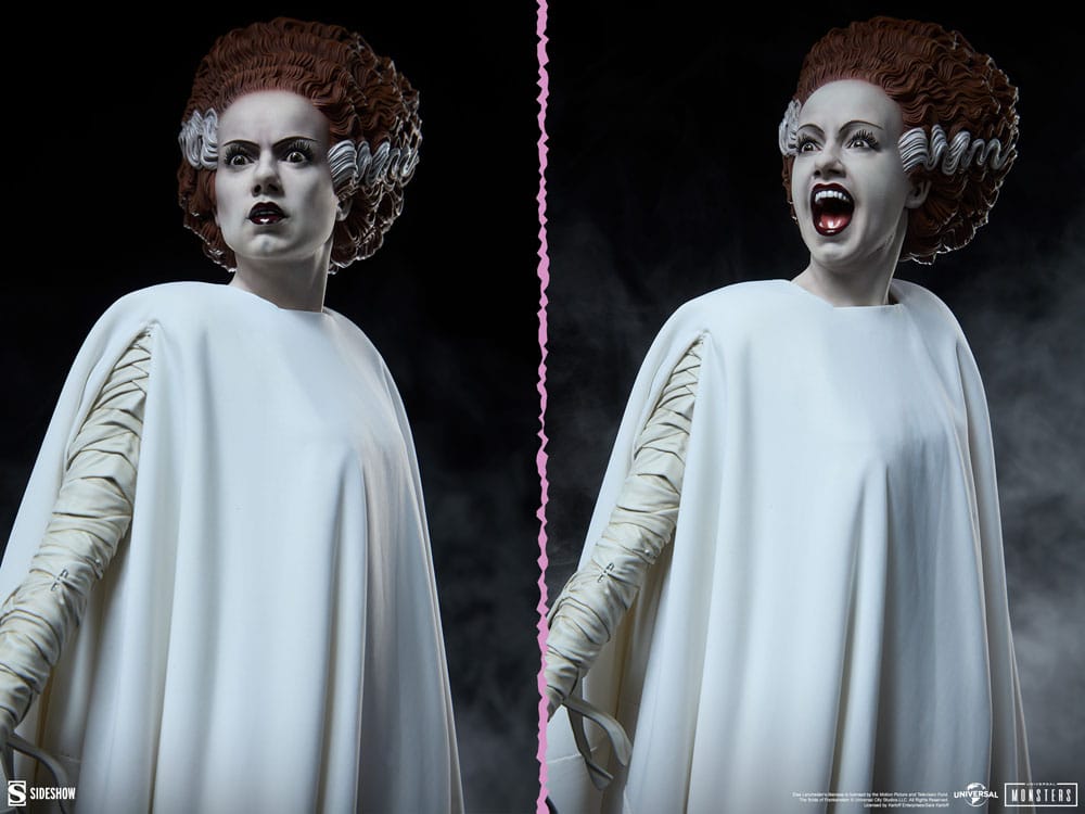 La Fiancée de Frankenstein statuette Premium Format Mixed Media The Bride of Frankenstein (Fabric Costume) 55 cm