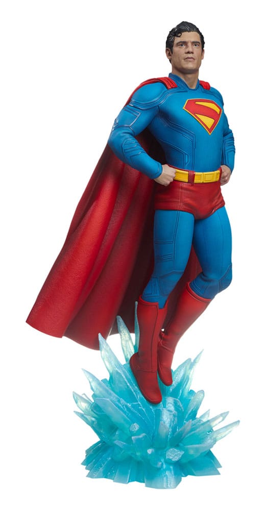 Superman (2025) statuettes Premium Format Superman 61 cm & Krypto 23 cm Bundle (2)