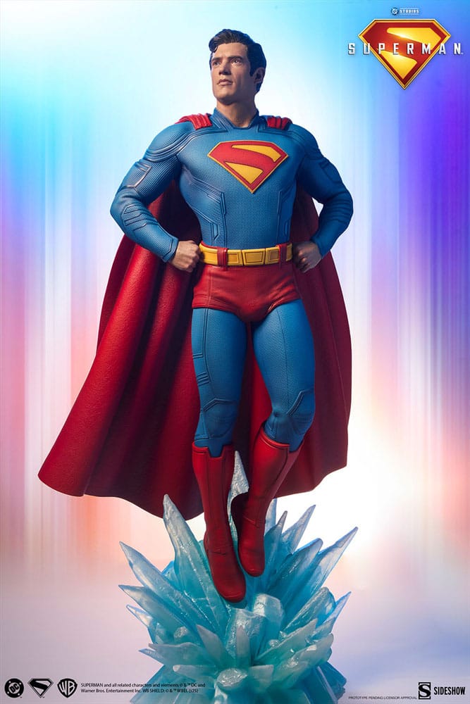 Superman (2025) statuettes Premium Format Superman 61 cm & Krypto 23 cm Bundle (2)