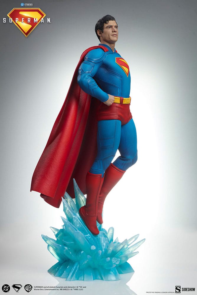 Superman (2025) statuettes Premium Format Superman 61 cm & Krypto 23 cm Bundle (2)