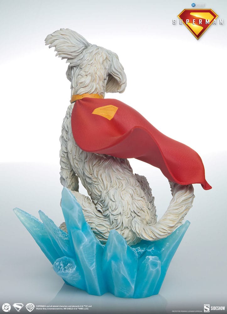 Superman (2025) statuettes Premium Format Superman 61 cm & Krypto 23 cm Bundle (2)