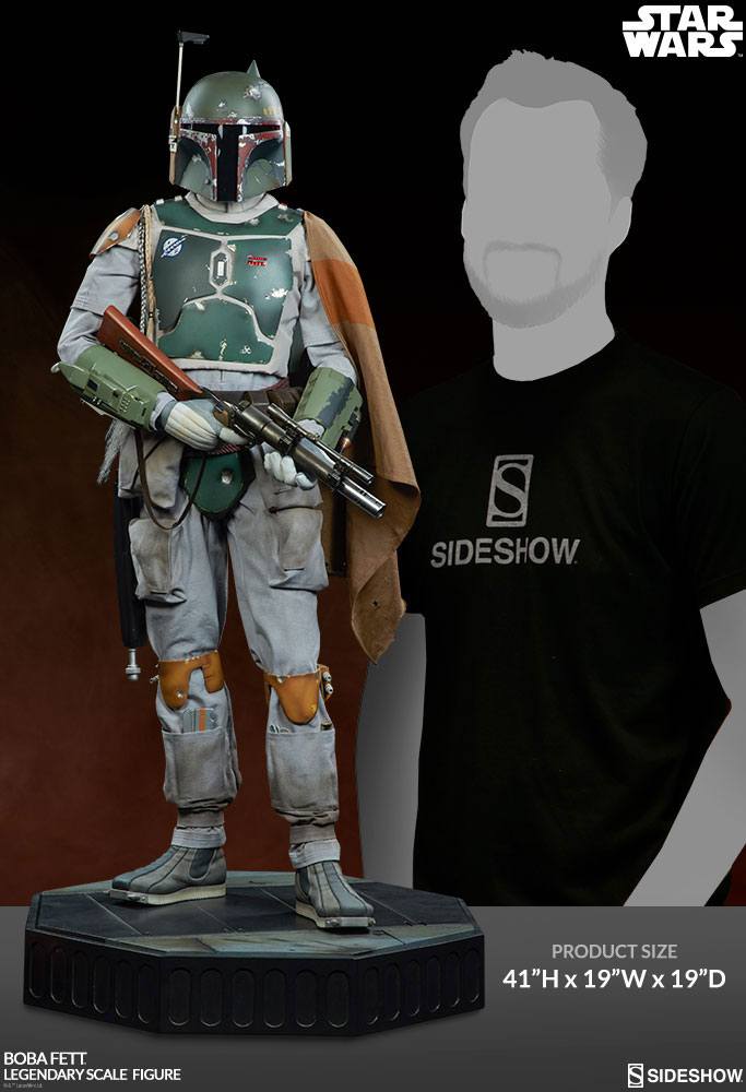 Star Wars statue 1/2 Legendary Scale Boba Fett 104 cm
