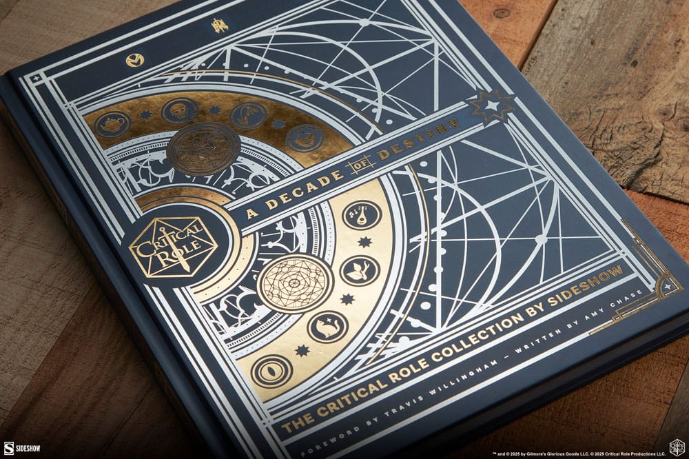 Sideshow Collectibles livre A Decade of Destiny: The Critical Role Collection by Sideshow *Version anglaise*