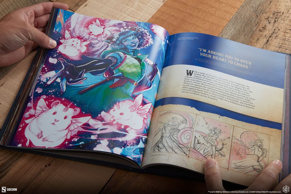 Sideshow Collectibles livre A Decade of Destiny: The Critical Role Collection by Sideshow *Version anglaise*