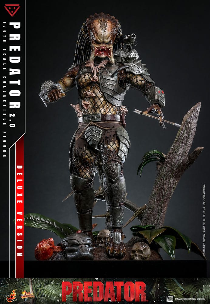 Predator figurine Movie Masterpiece 1/6 Predator (2.0) Deluxe Version 34 cm