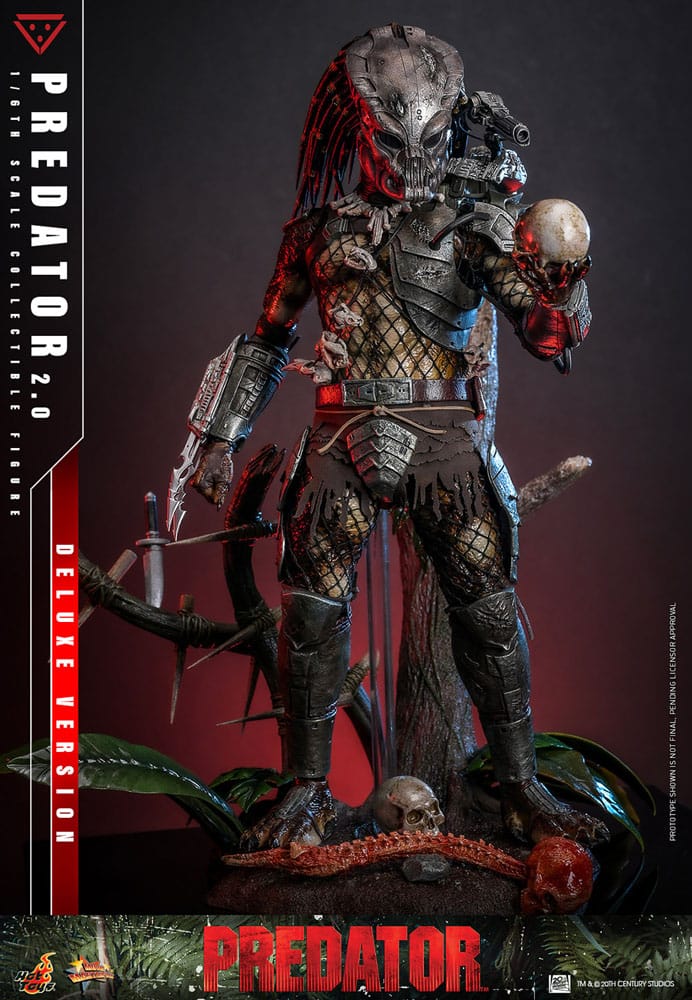 Predator figurine Movie Masterpiece 1/6 Predator (2.0) Deluxe Version 34 cm