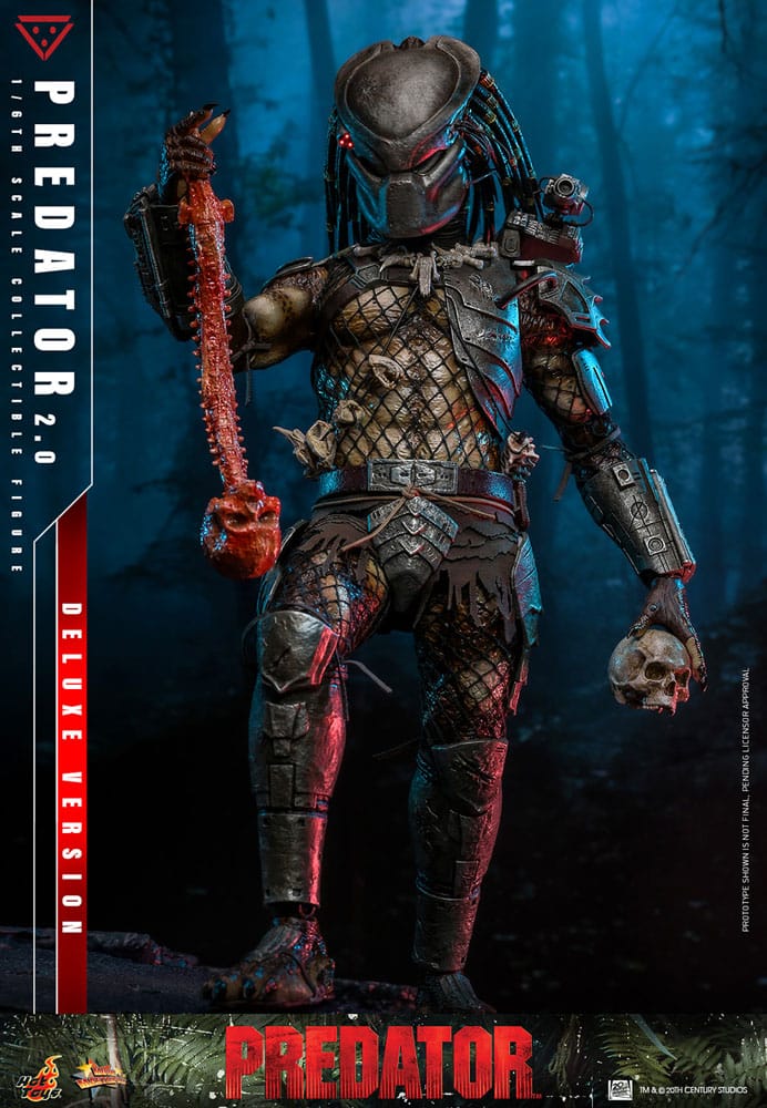 Predator figurine Movie Masterpiece 1/6 Predator (2.0) Deluxe Version 34 cm