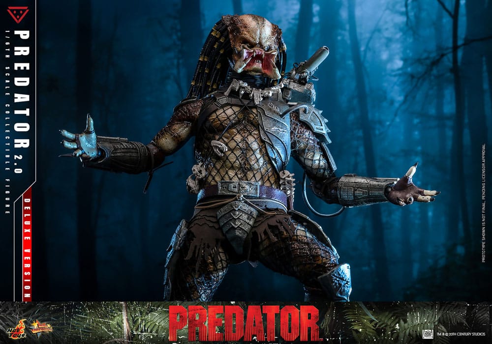 Predator figurine Movie Masterpiece 1/6 Predator (2.0) Deluxe Version 34 cm