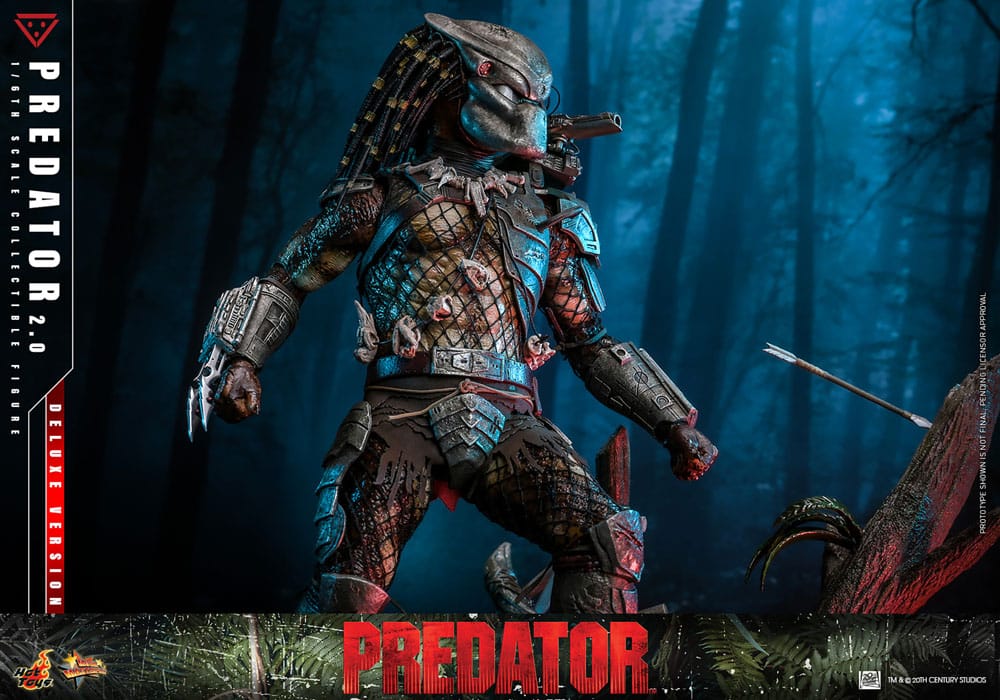 Predator figurine Movie Masterpiece 1/6 Predator (2.0) Deluxe Version 34 cm