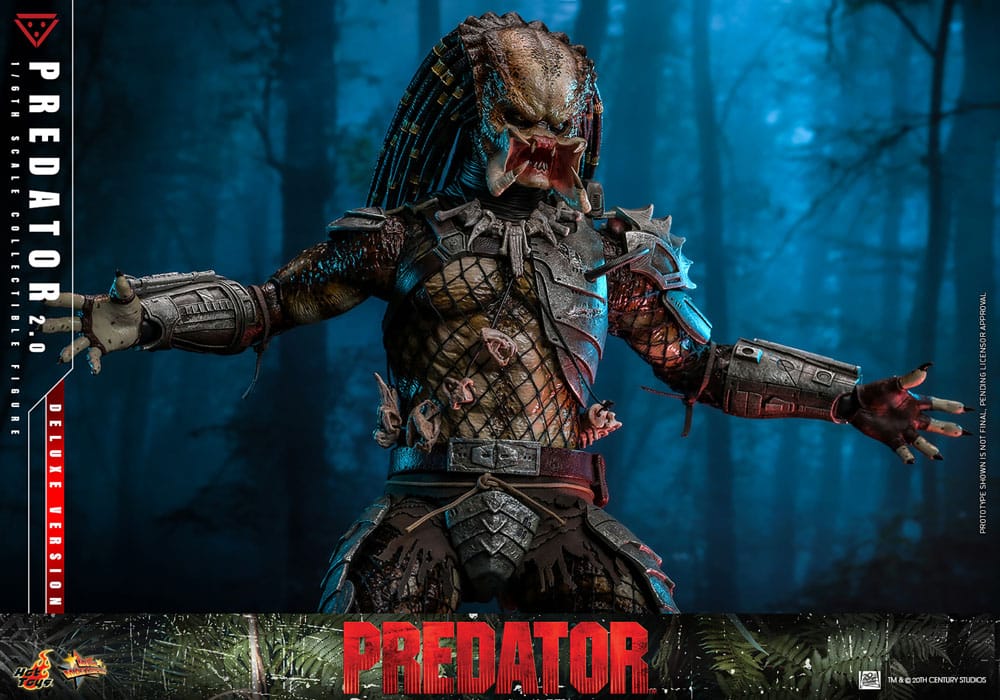Predator figurine Movie Masterpiece 1/6 Predator (2.0) Deluxe Version 34 cm