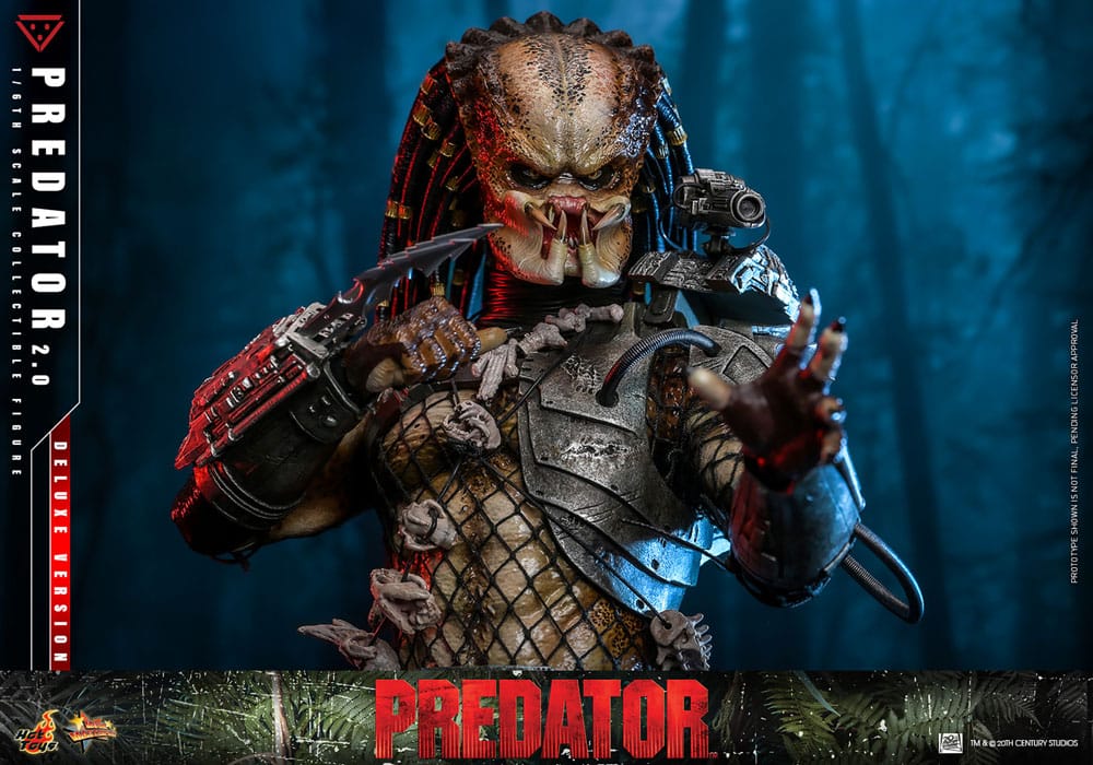 Predator figurine Movie Masterpiece 1/6 Predator (2.0) Deluxe Version 34 cm