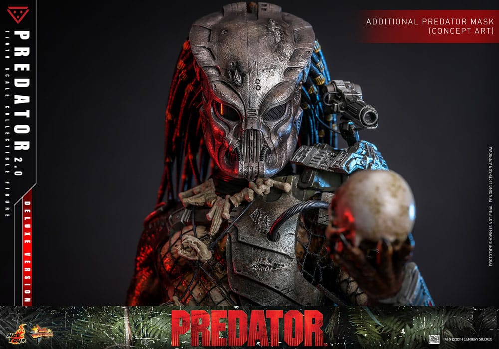 Predator figurine Movie Masterpiece 1/6 Predator (2.0) Deluxe Version 34 cm