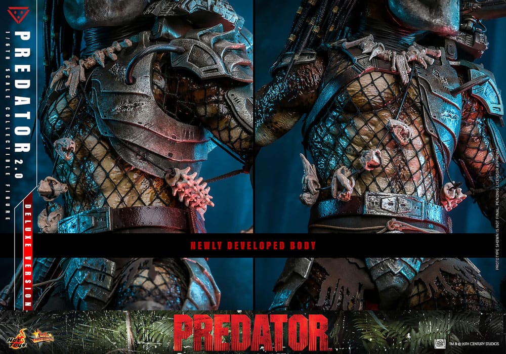 Predator figurine Movie Masterpiece 1/6 Predator (2.0) Deluxe Version 34 cm
