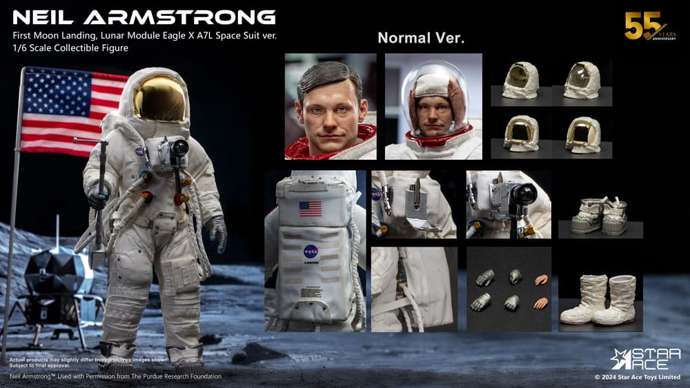 Neil Armstrong figurine 1/6 Neil Armstrong 30 cm