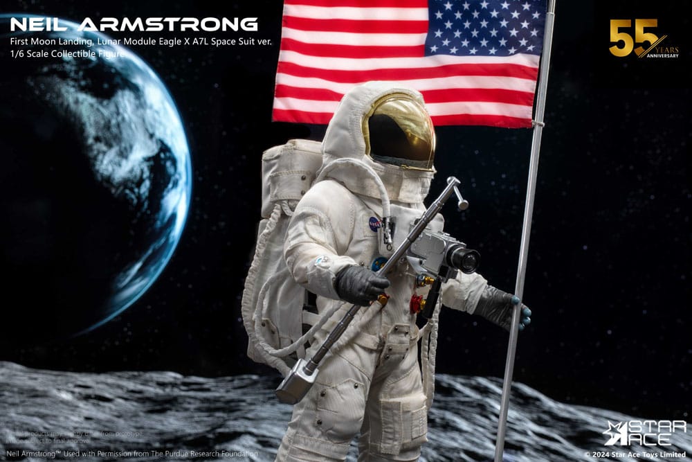 Neil Armstrong figurine 1/6 Neil Armstrong Deluxe Version 30 cm