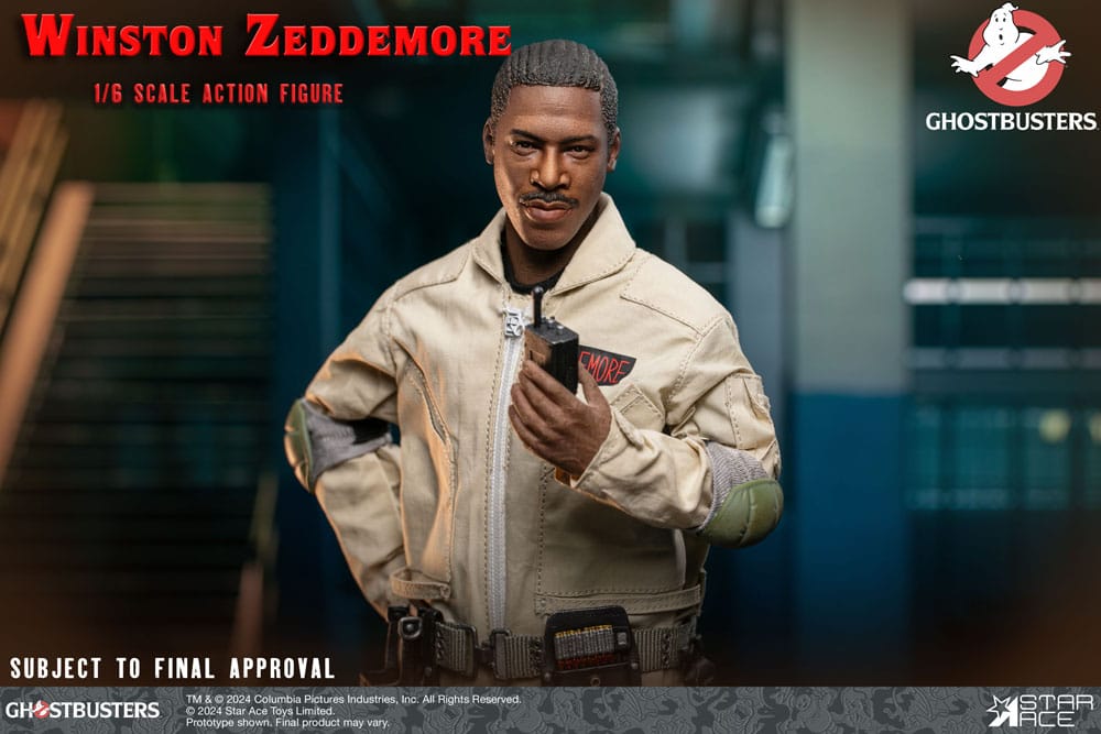 Ghostbusters (1984) figurine 1/6 Winston Zeddemore 30 cm