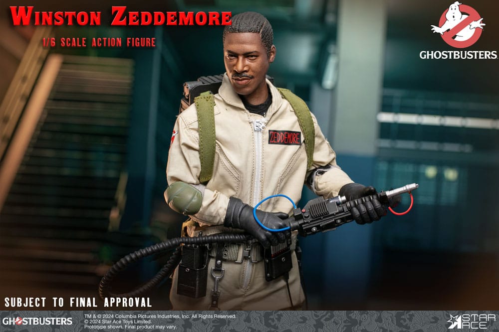 Ghostbusters (1984) figurine 1/6 Winston Zeddemore 30 cm