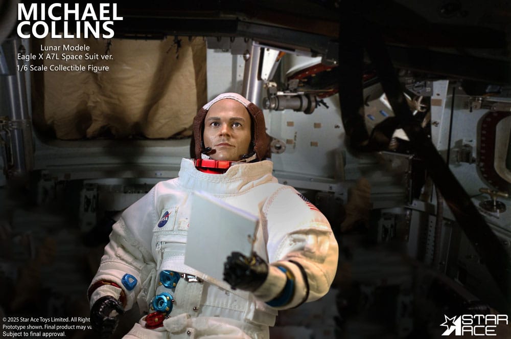 NASA Apollo 11 figurine 1/6 Michael Collins 30 cm