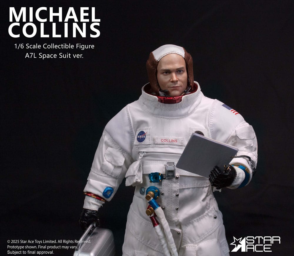 NASA Apollo 11 figurine 1/6 Michael Collins 30 cm