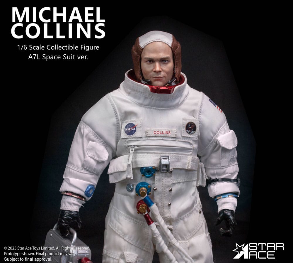 NASA Apollo 11 figurine 1/6 Michael Collins 30 cm