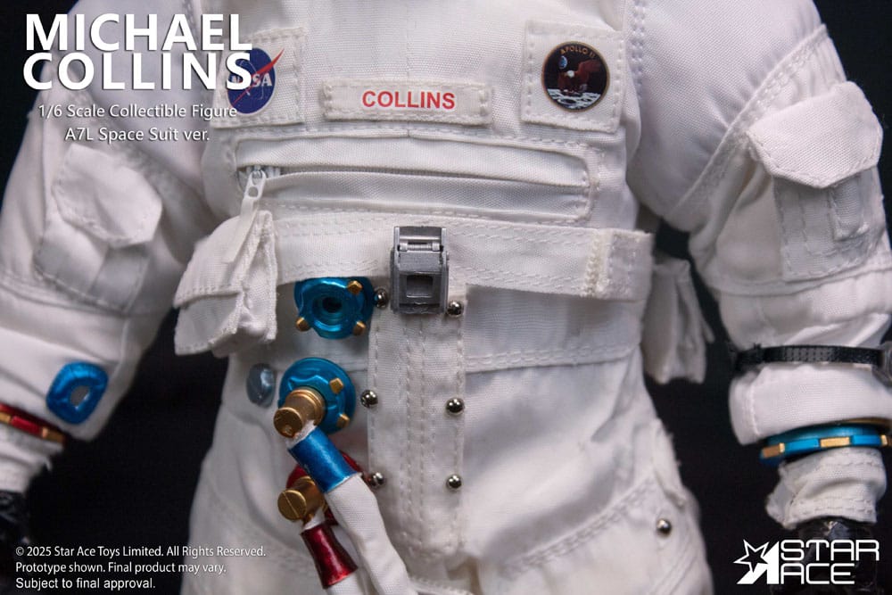 NASA Apollo 11 figurine 1/6 Michael Collins 30 cm