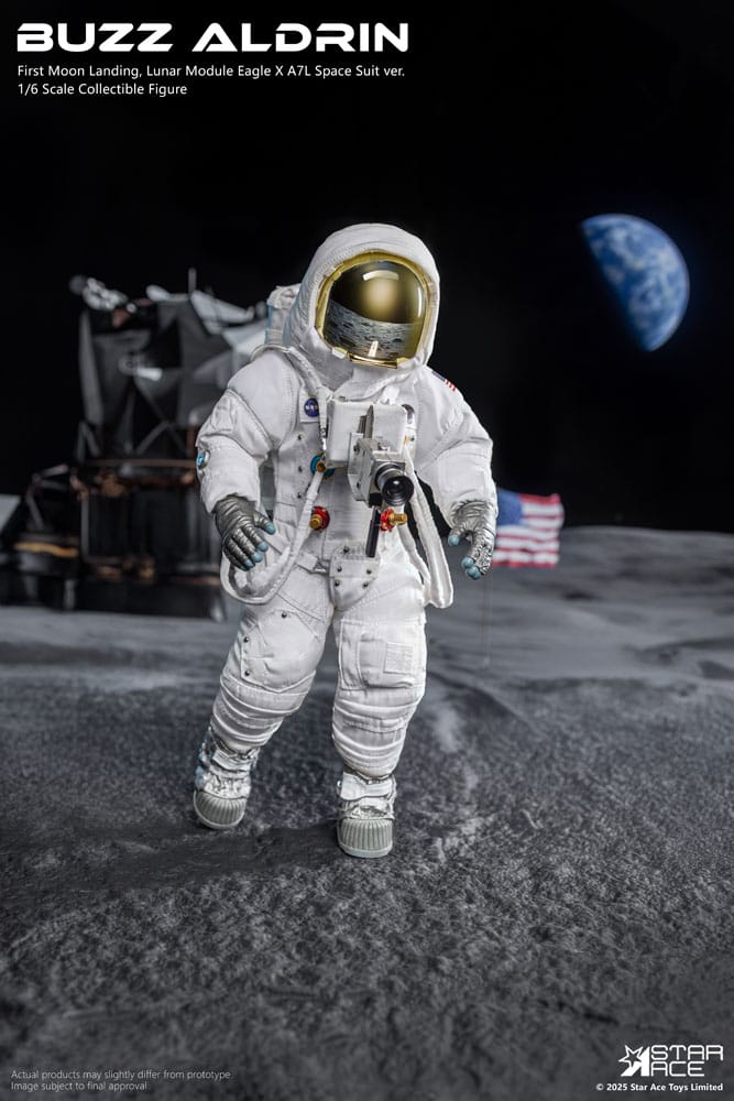 NASA Apollo 11 figurine 1/6 Buzz Aldrin 30 cm