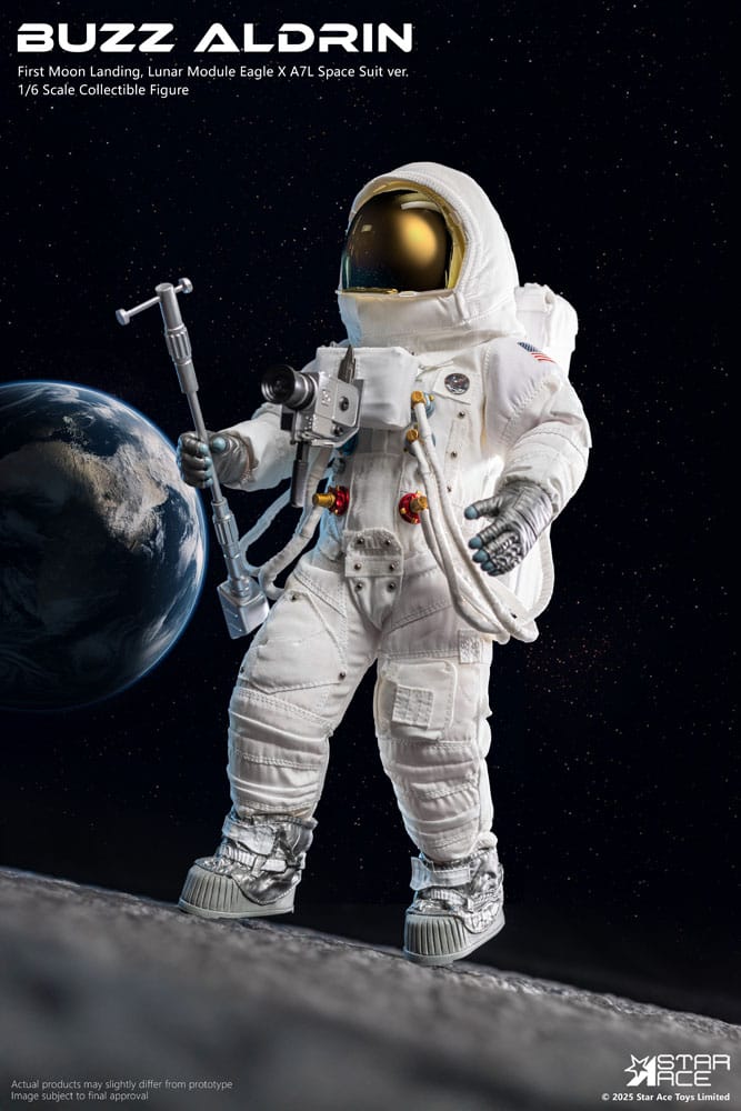 NASA Apollo 11 figurine 1/6 Buzz Aldrin 30 cm