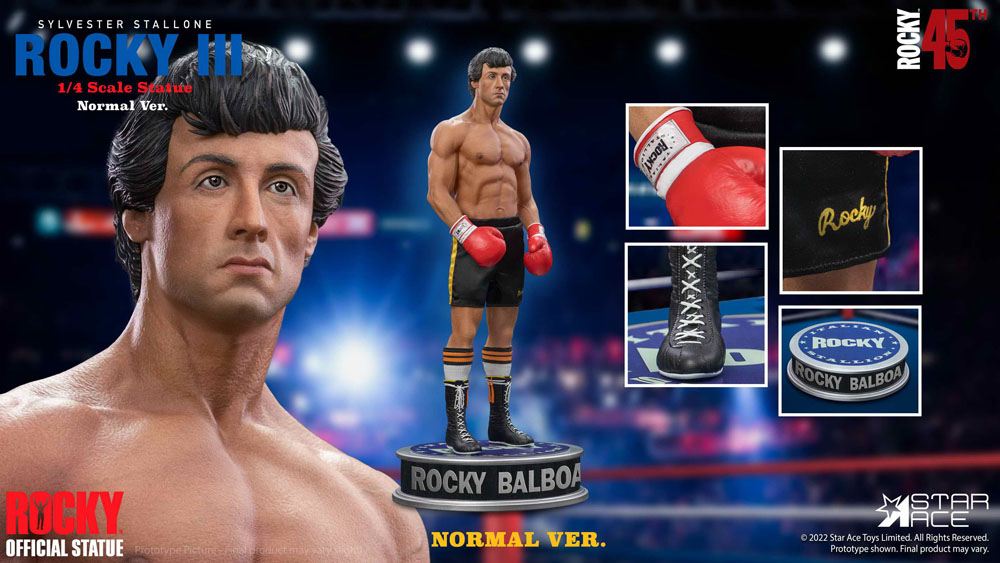 Rocky III statuette 1/4 Rocky Balboa 46 cm