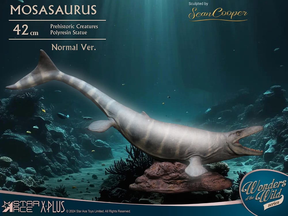 Wonders of the Wild statuette Mosasaurus (NX) 42 cm