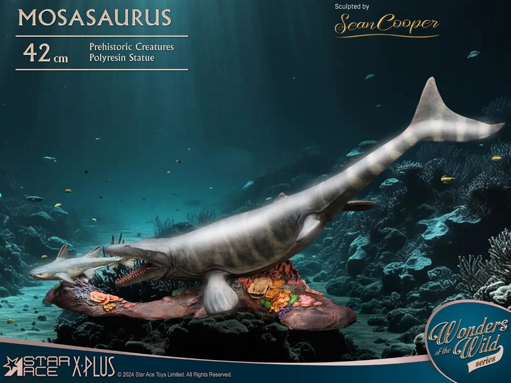 Wonders of the Wild statuette Mosasaurus (DX) 42 cm