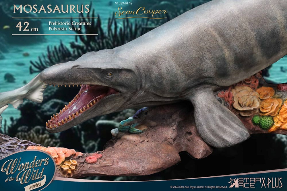 Wonders of the Wild statuette Mosasaurus (DX) 42 cm