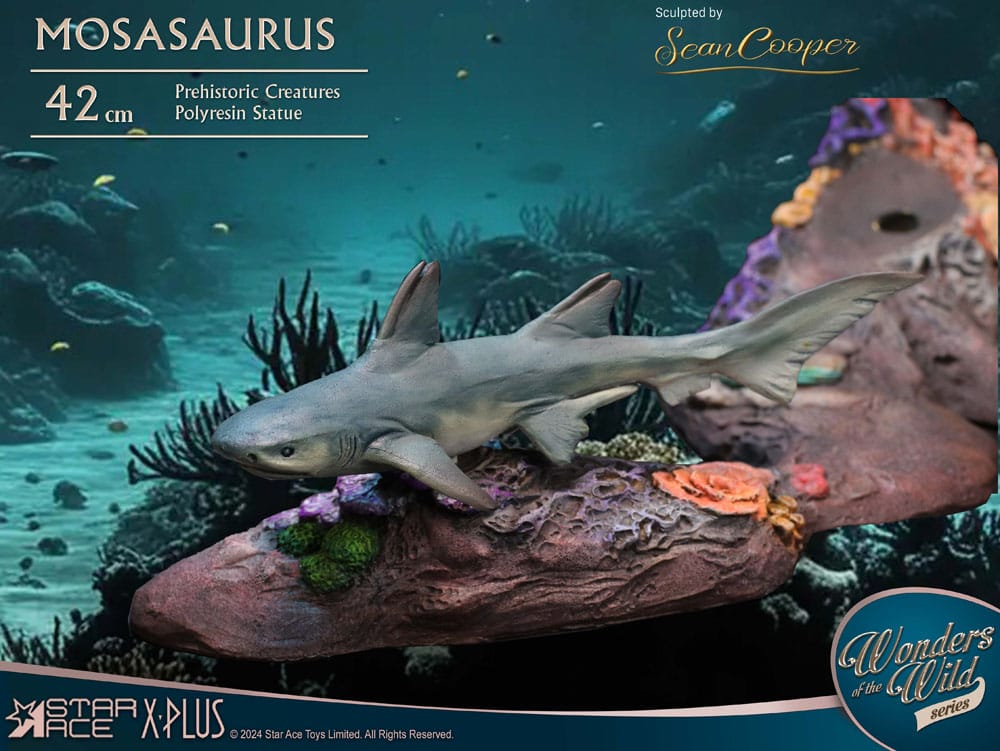 Wonders of the Wild statuette Mosasaurus (DX) 42 cm