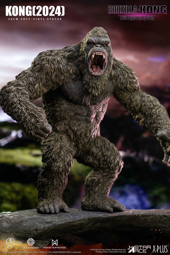 Godzilla vs. Kong: The New Empire statuette Soft Vinyl Kong 30 cm