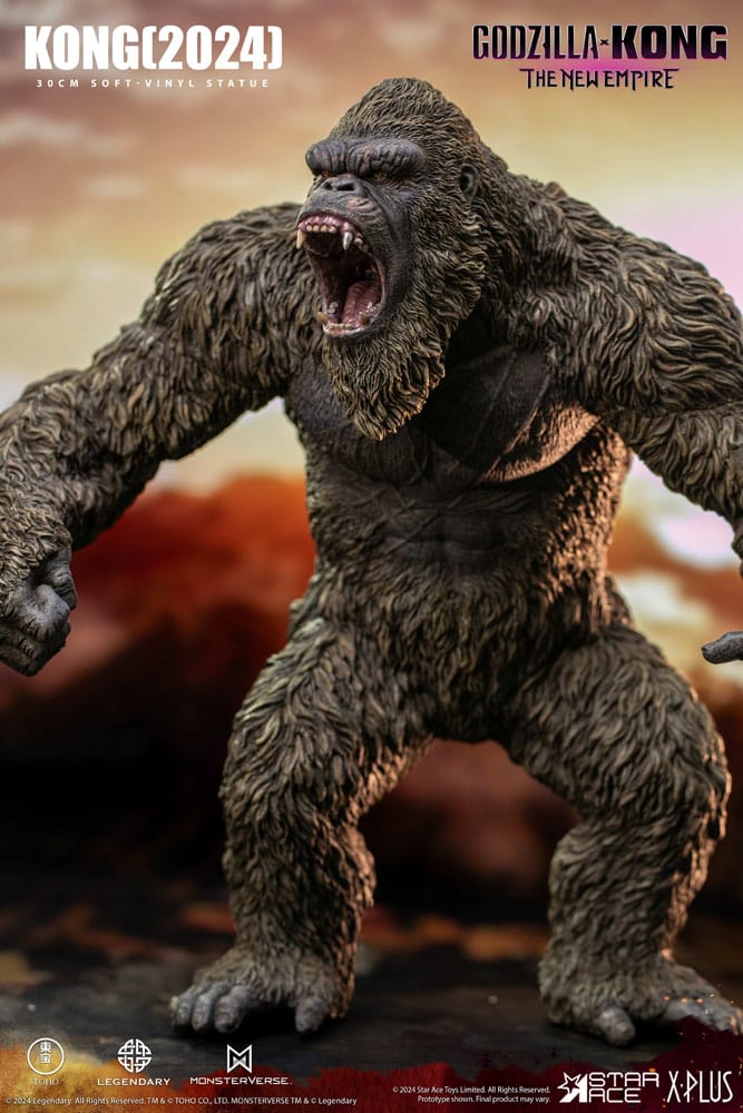 Godzilla vs. Kong: The New Empire statuette Soft Vinyl Kong 30 cm